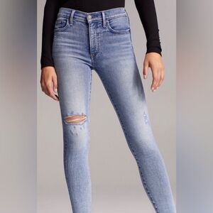 Denim Forum The Lola High Rise Skinny Crop Size 26